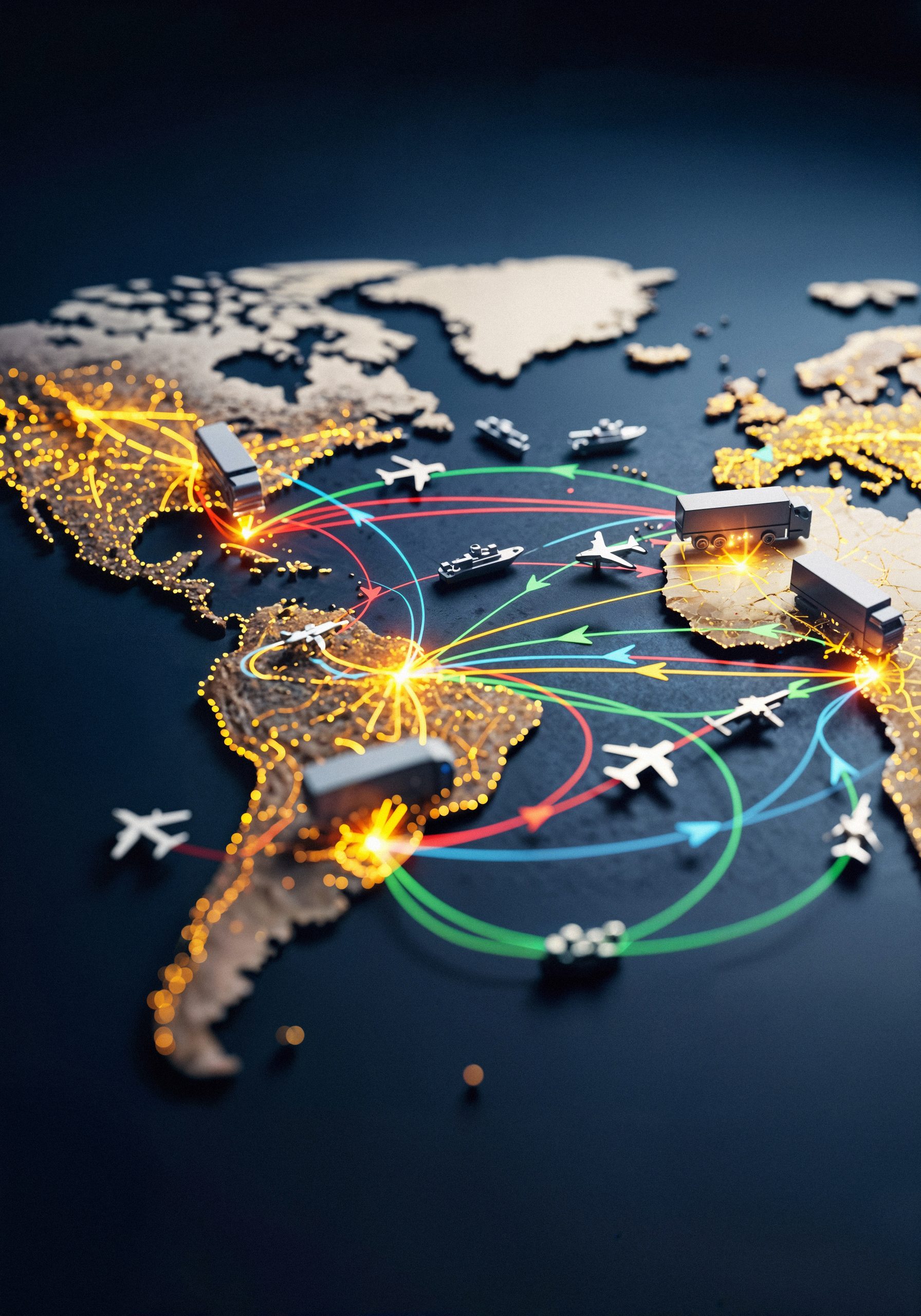 global logistics transportation network