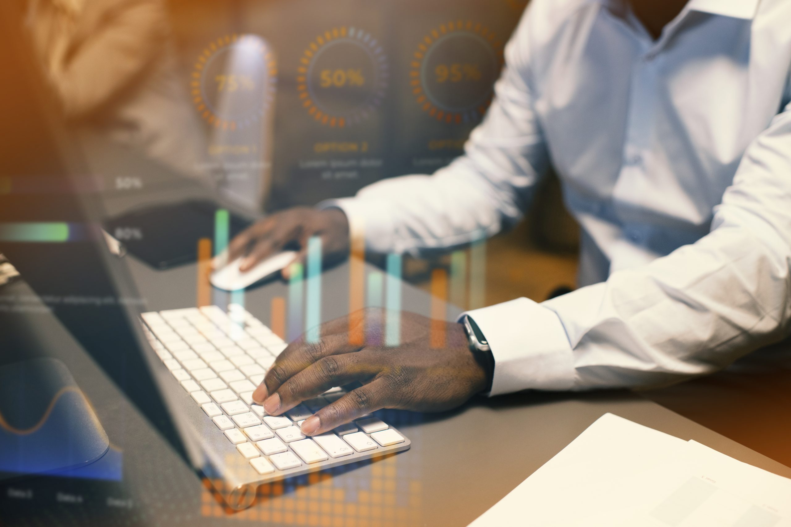 person working html computer